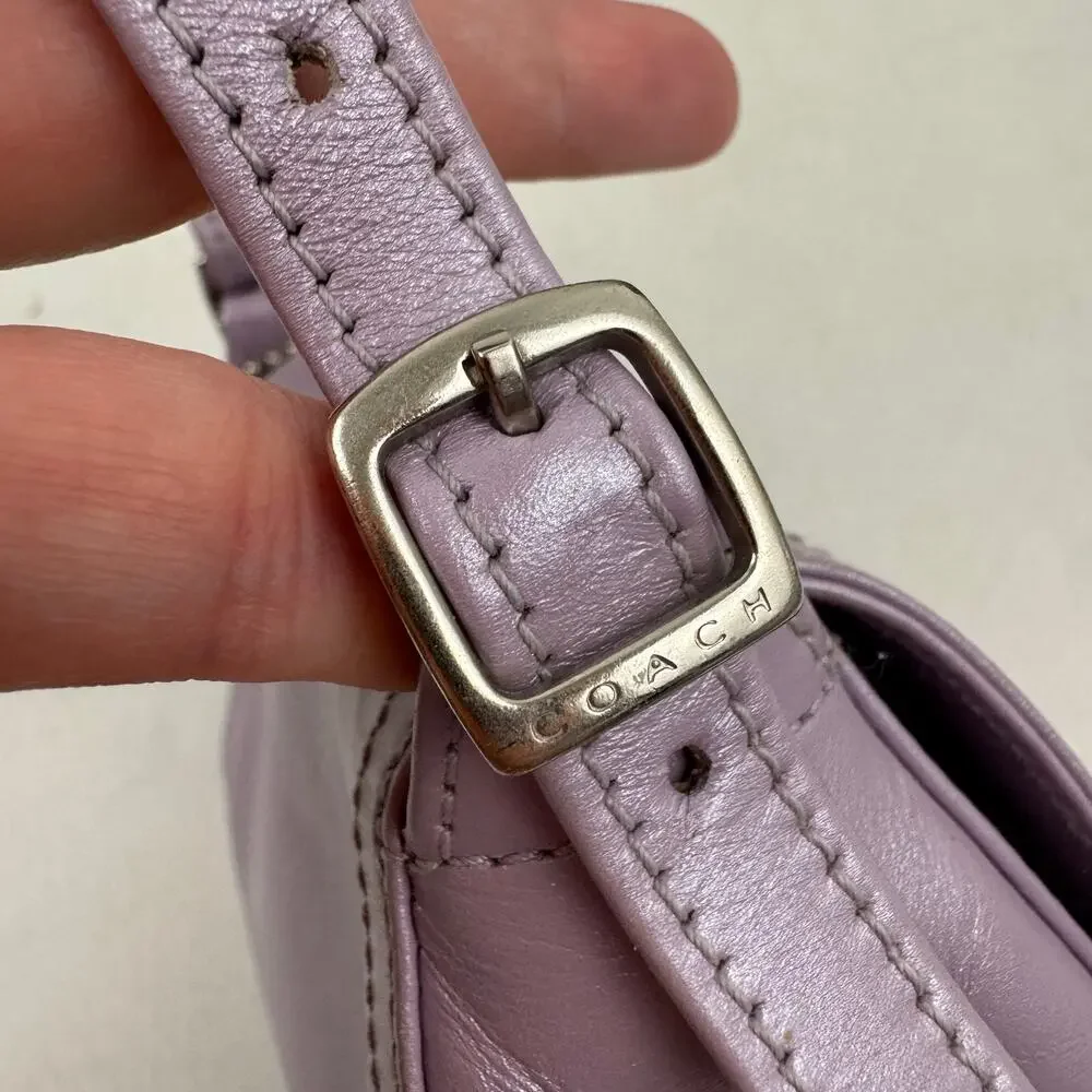 VTG Coach Pearlized Party Bag 6160 Lilac RARE